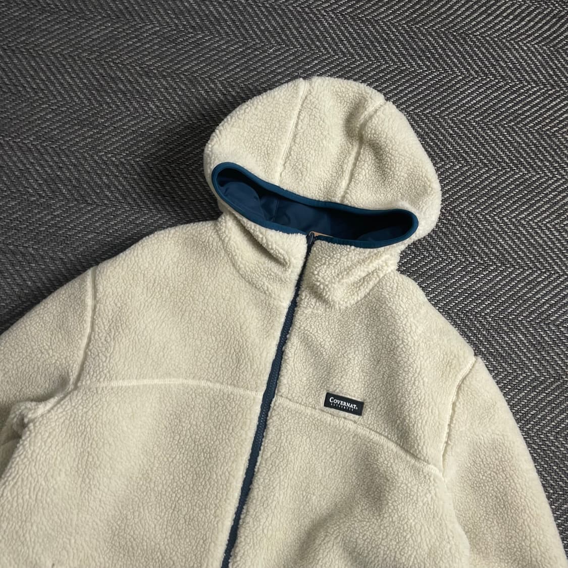 커버낫 리버시블 후드 플리스 자켓o 4627 상품이미지7