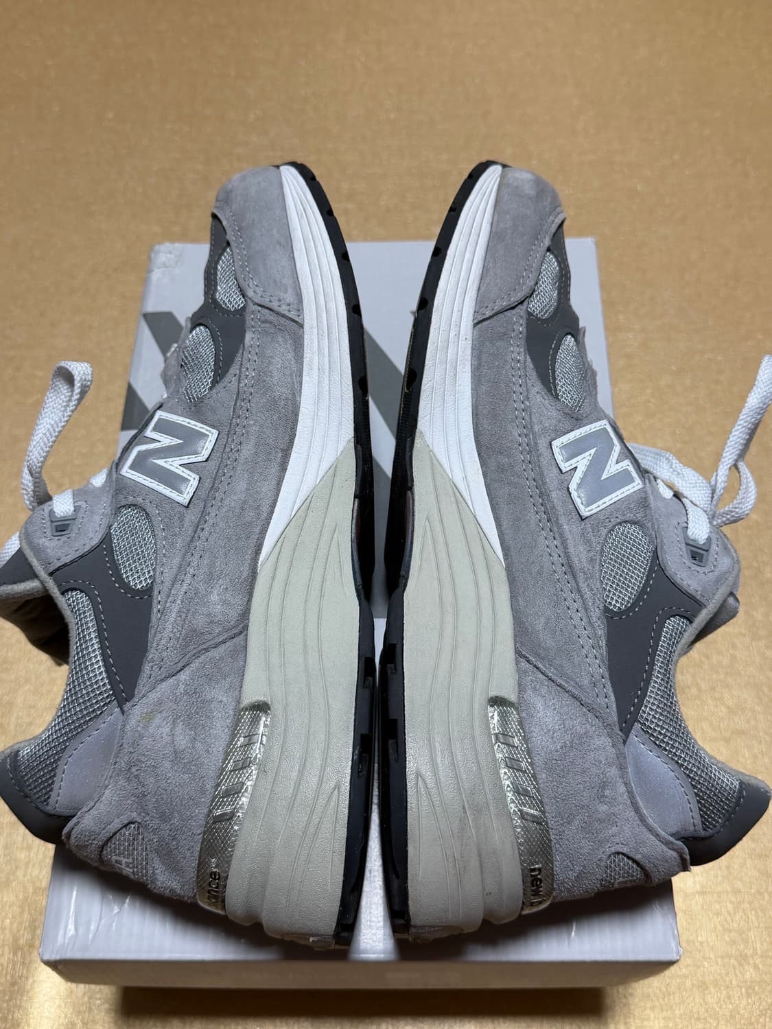 [275] 뉴발란스 992 그레이 275사이즈 5회착 상품이미지7