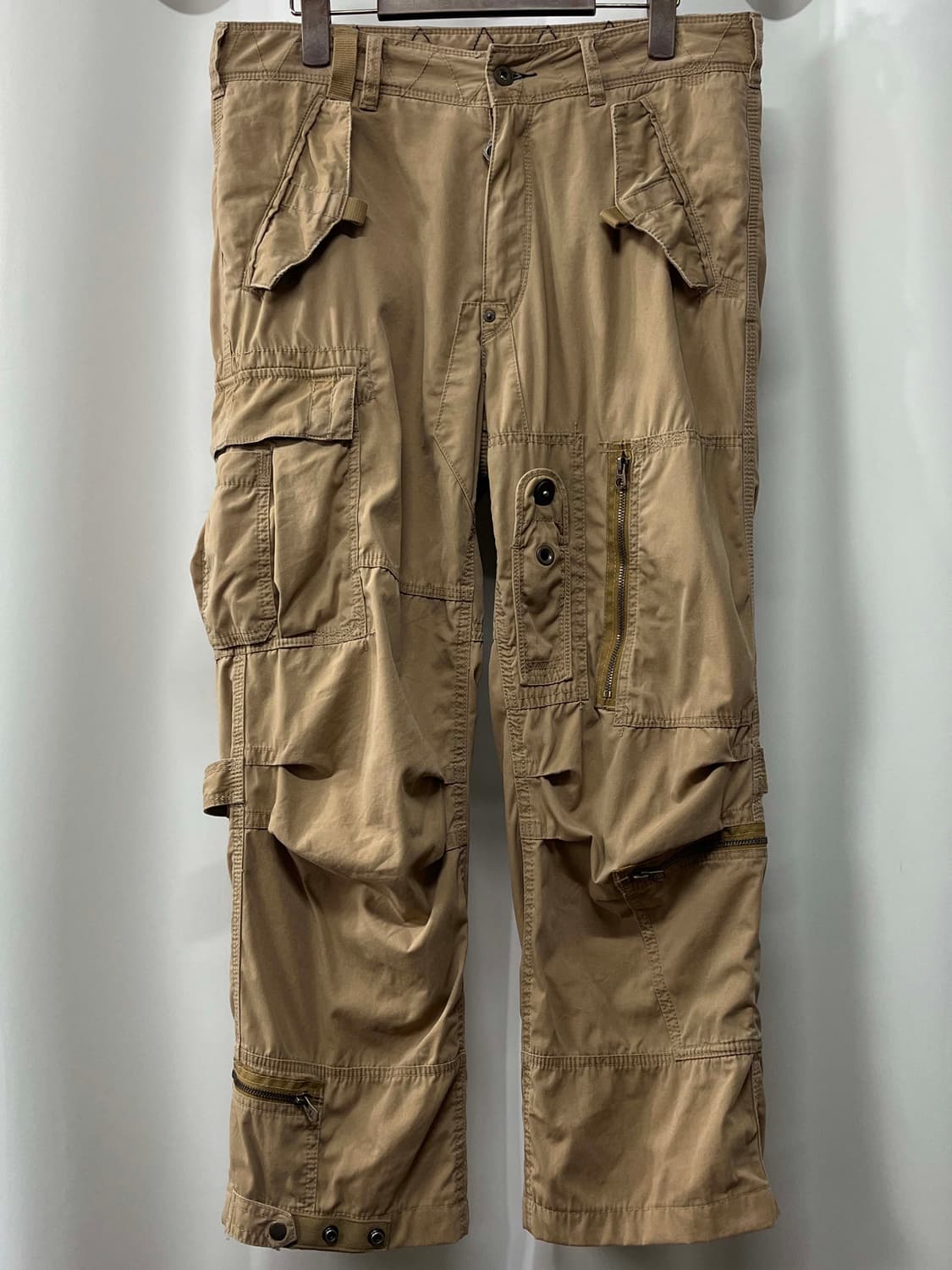 90's 폴로 랄프로렌 아카이브 파라트루퍼 파일럿 유틸리티 카고팬츠 상품이미지1