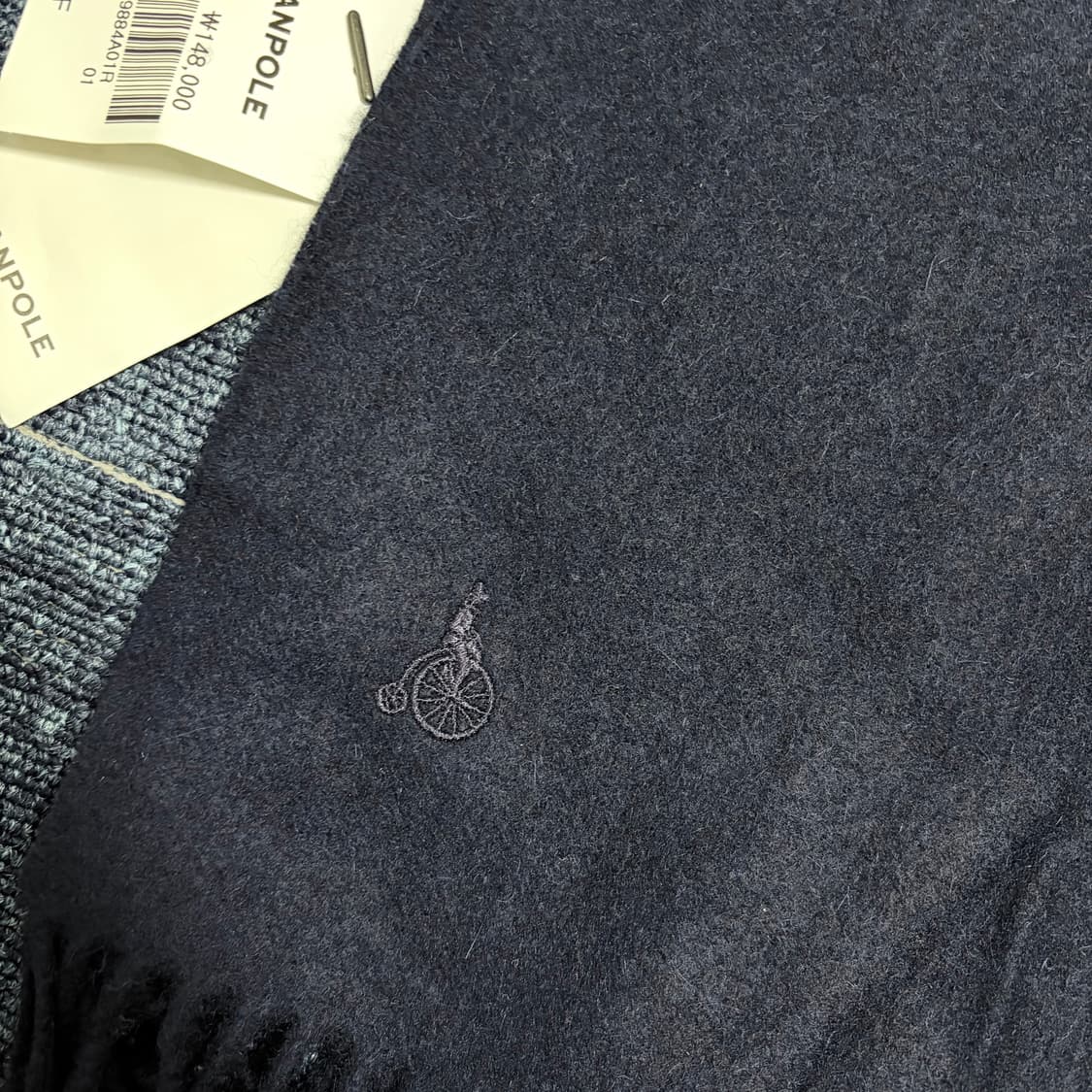 빈폴 네이비 캐시미어 머플러 새상품 상품이미지2