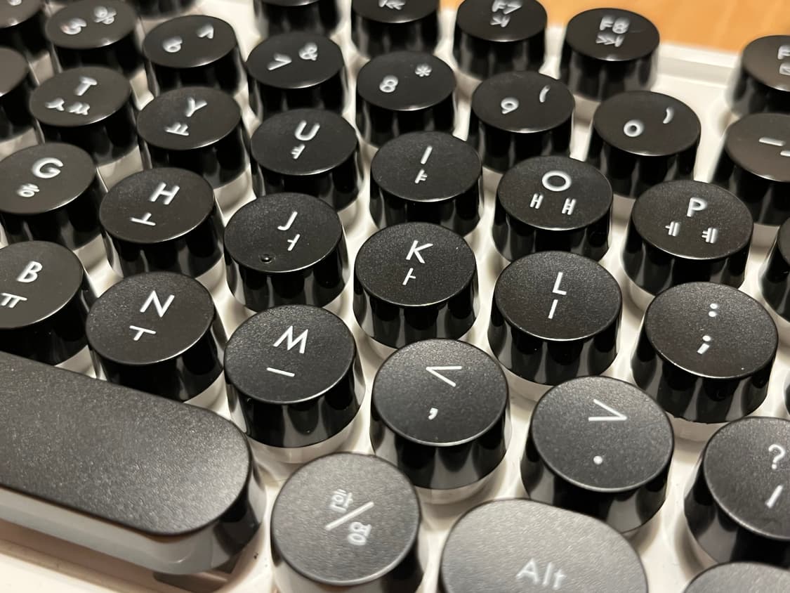 🖥️ actto KBD-47 레트로  감성 유선 키보드 판매합니다 상품이미지6