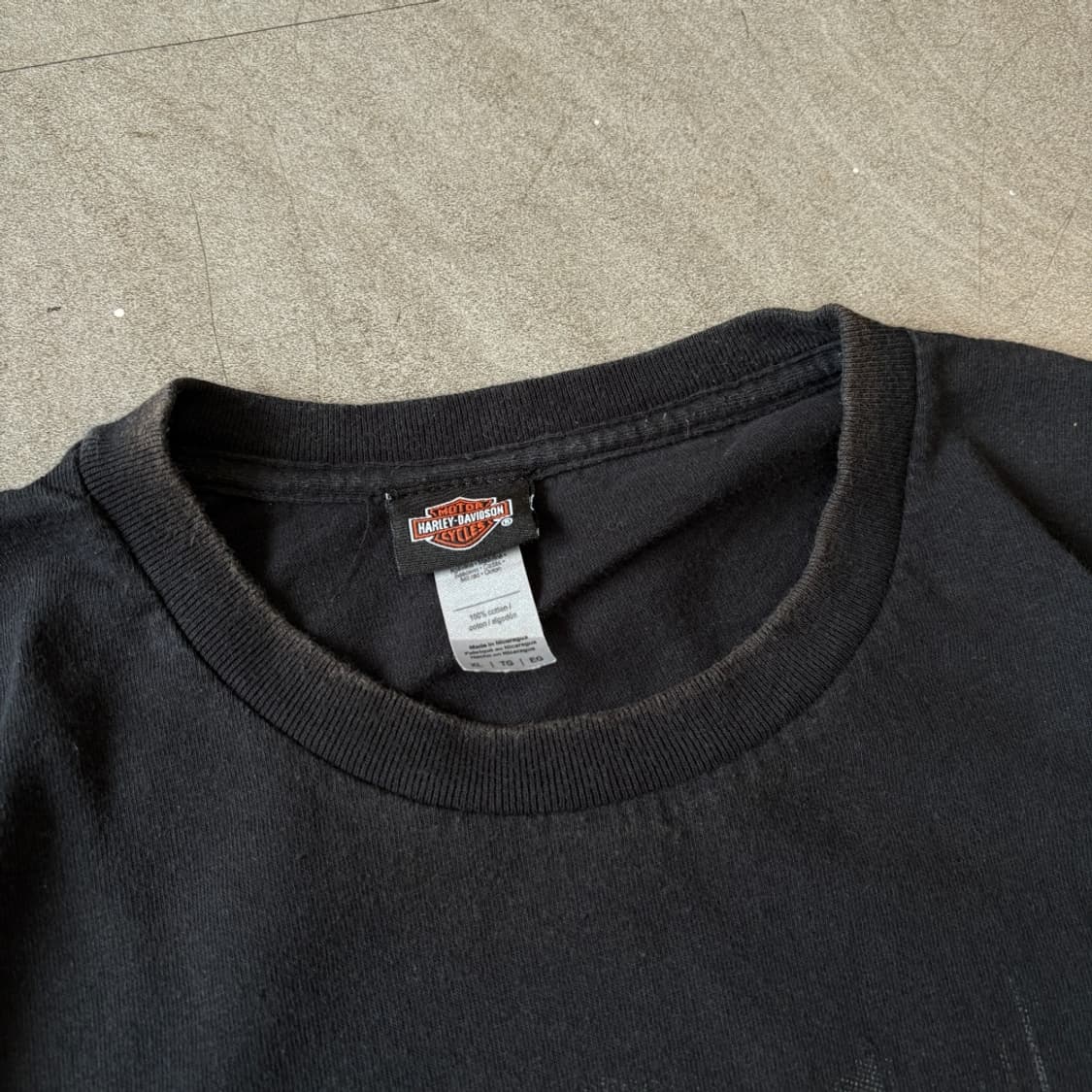 할리데이비슨 정품 블랙 반팔 티셔츠 반팔티 상품이미지7