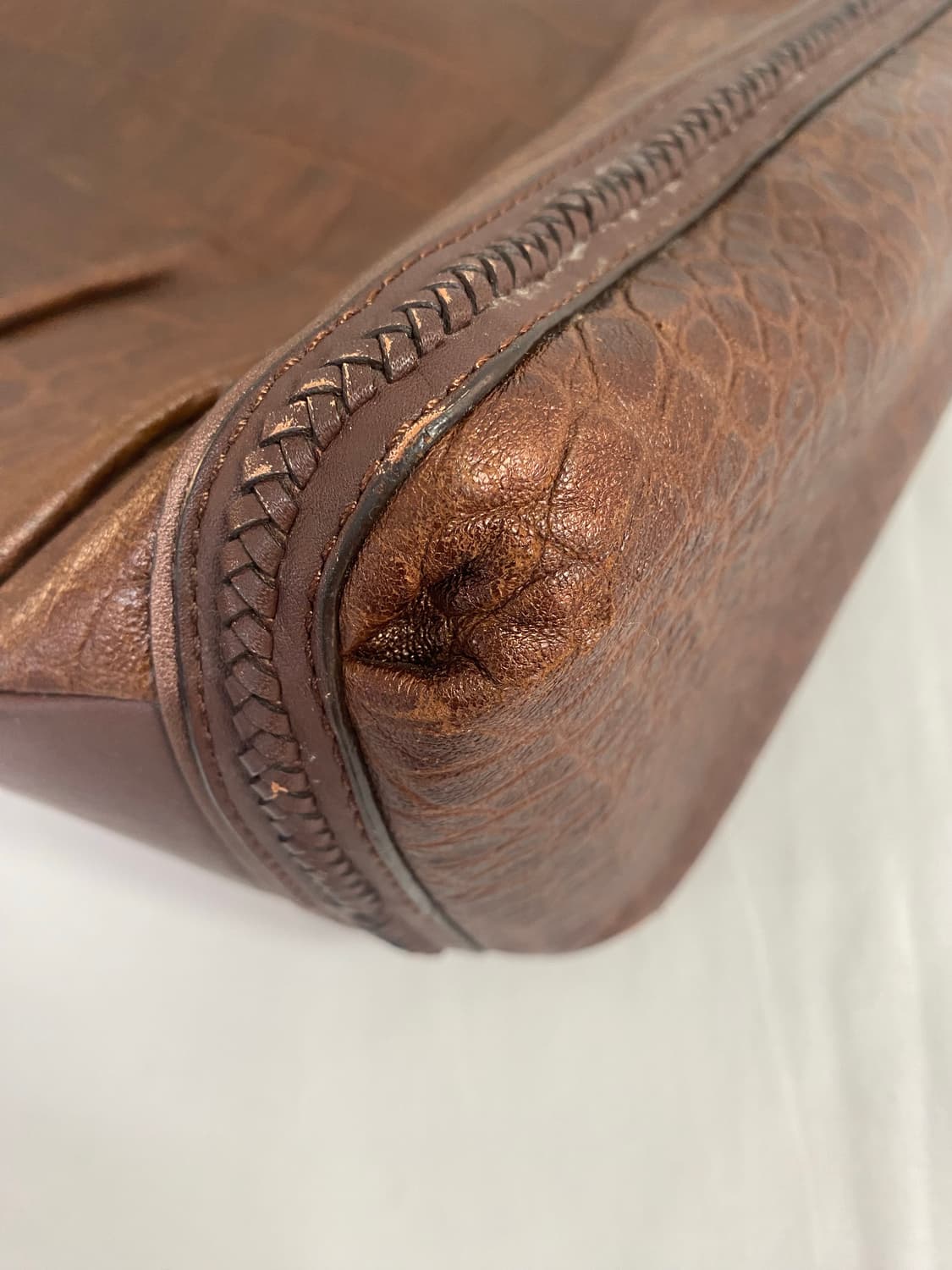 코치 메디슨 캐롤라인 악어 투웨이백 숄더백 토트백 상품이미지8