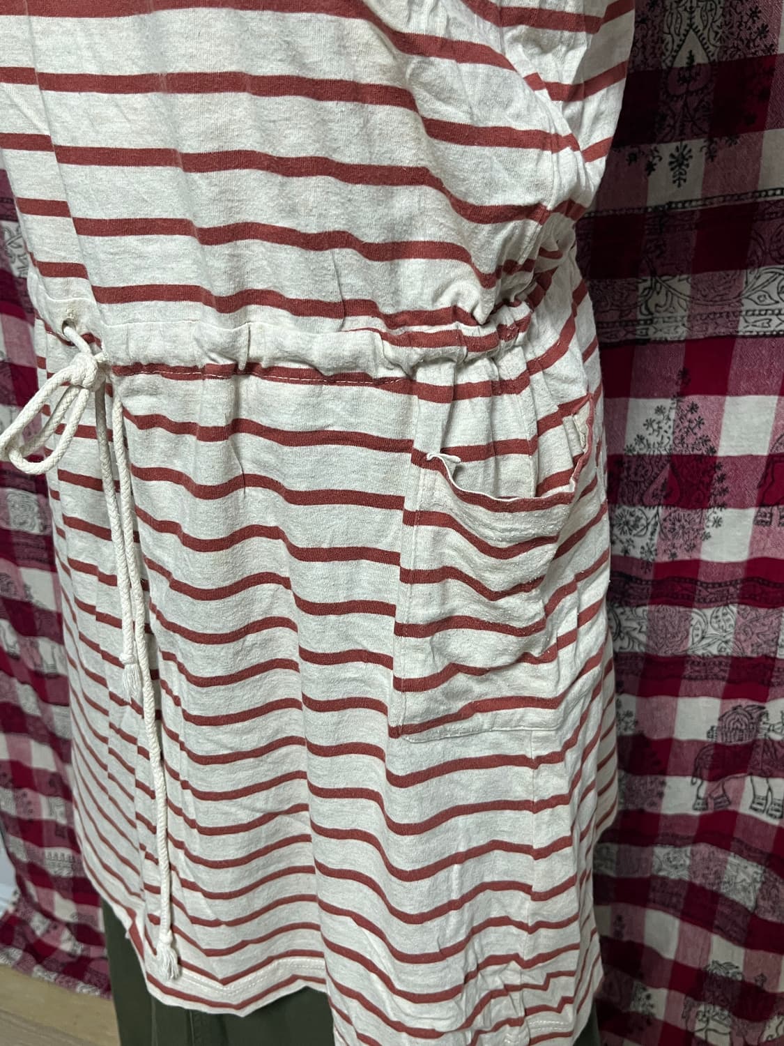 SM2 사만사모스모스 스트라이프 반팔 원피스 상품이미지4