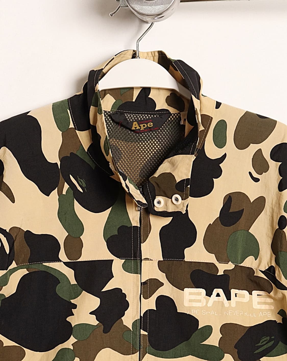 90년대 A BATHING APE 1st카모 도킹 쟈켓  상품이미지2