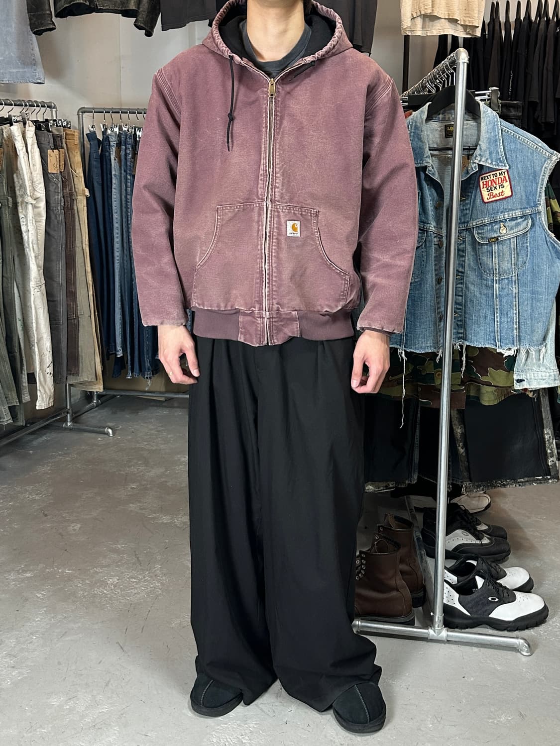 OG 칼하트 J130 액티브 자켓 칼하트 DPM 후드 자켓 상품이미지2