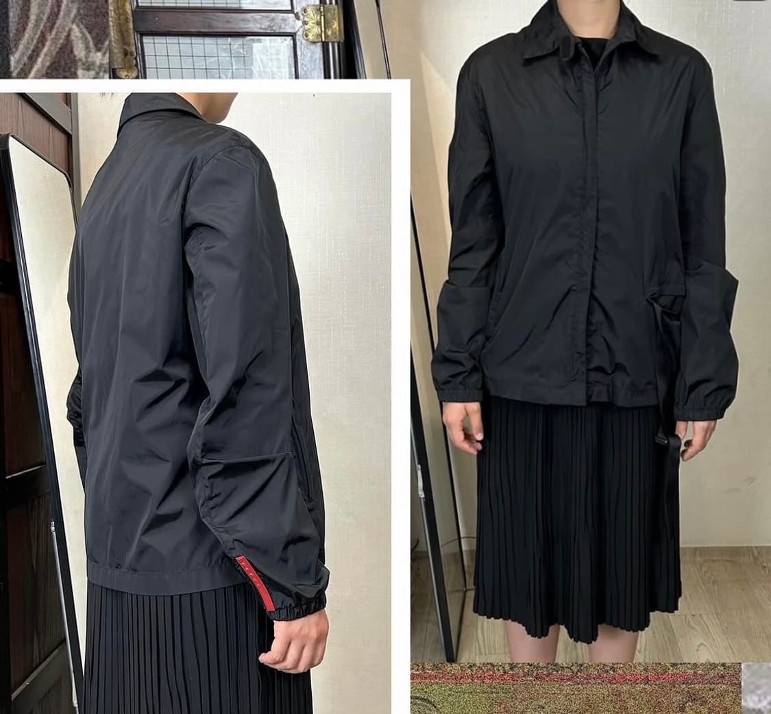 프라다 스포츠 패커블 윈드브레이커 자켓 상품이미지2