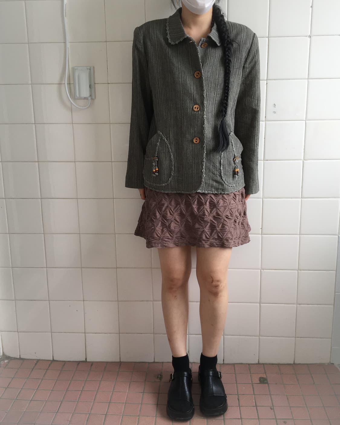 Pleats point jacket 상품이미지5
