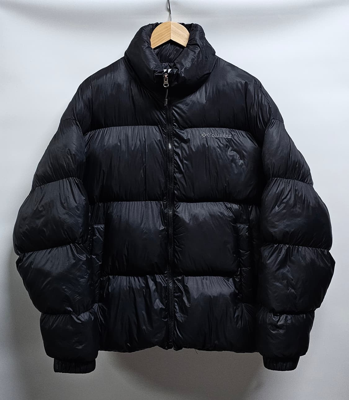 컬럼비아 푸퍼 숏패딩 M 100가능 상품이미지1