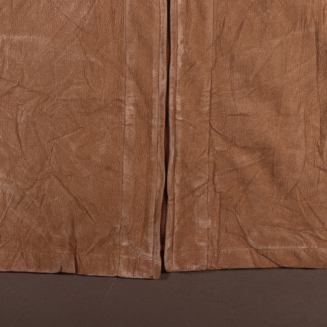 일본빈티지 스웨이드 벨벳 집업자켓 상품이미지4