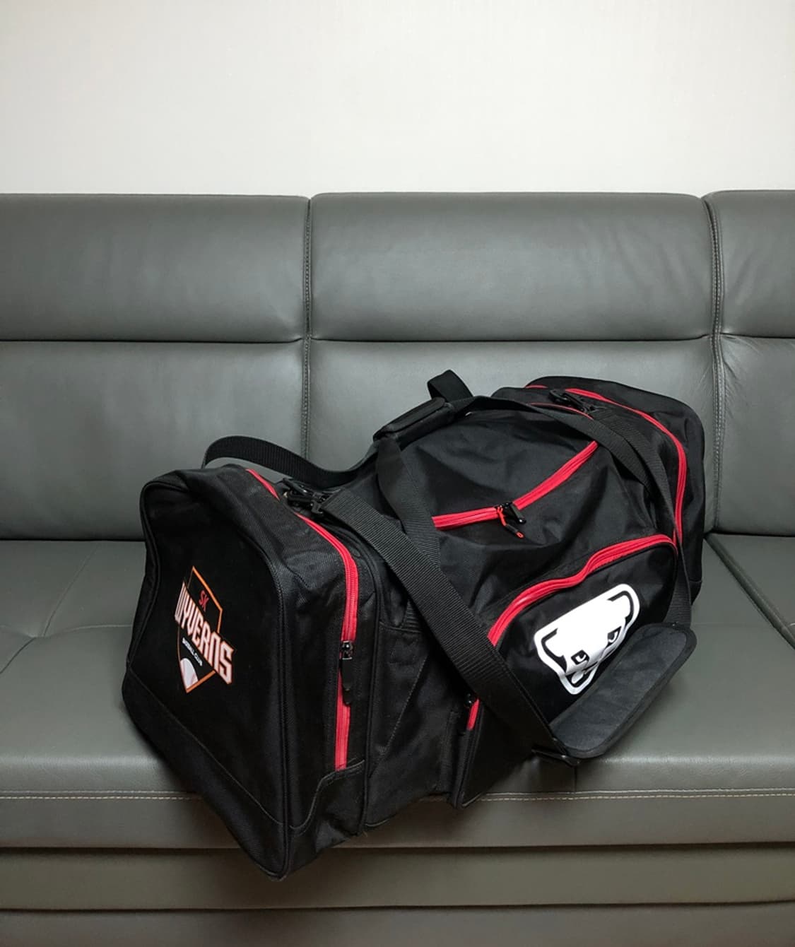 KBO 다이나핏 SK와이번스 선수지급 더플백/대형원정가방 상품이미지4