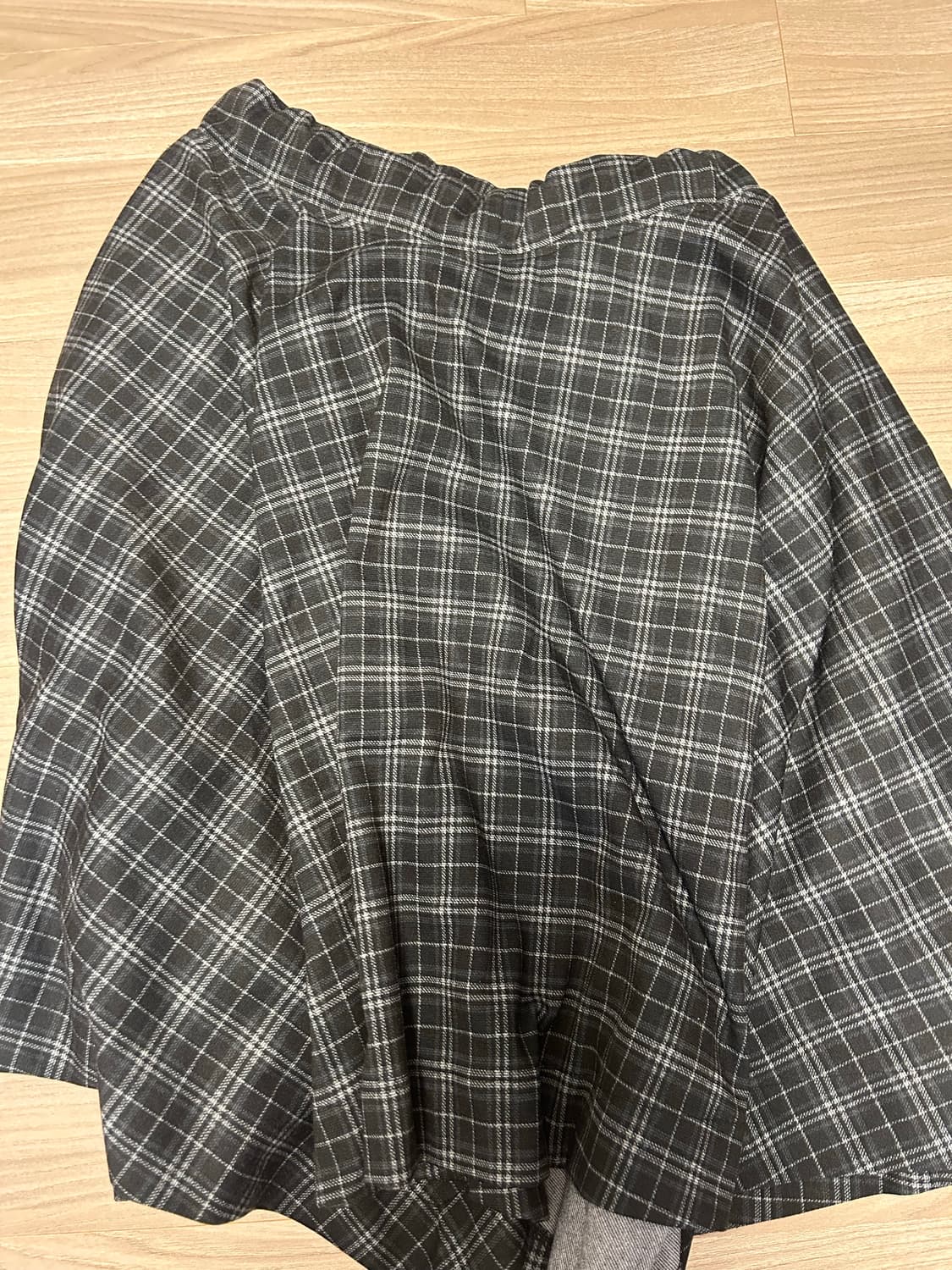 체메씨 보우 언발란스 스커트 상품이미지3