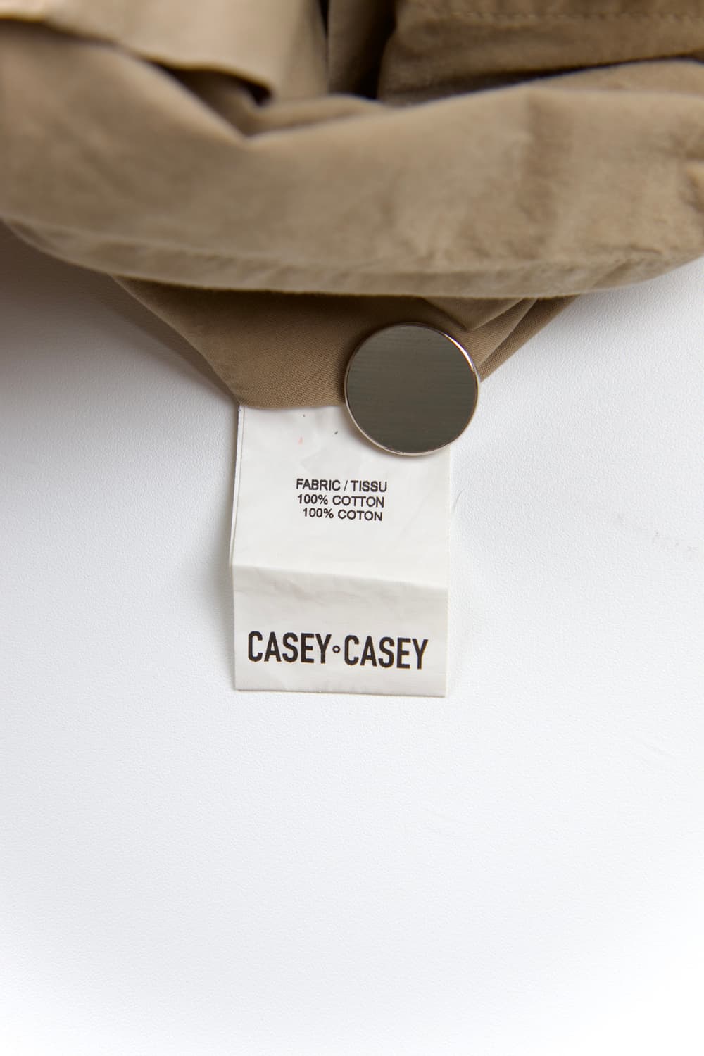 CASEY CASEY Verger bis 셔츠 베이지 상품이미지9