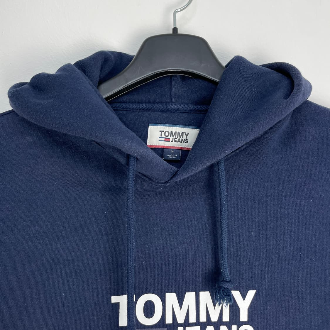 타미힐피거 네이비 기모 후드티 M 상품이미지3