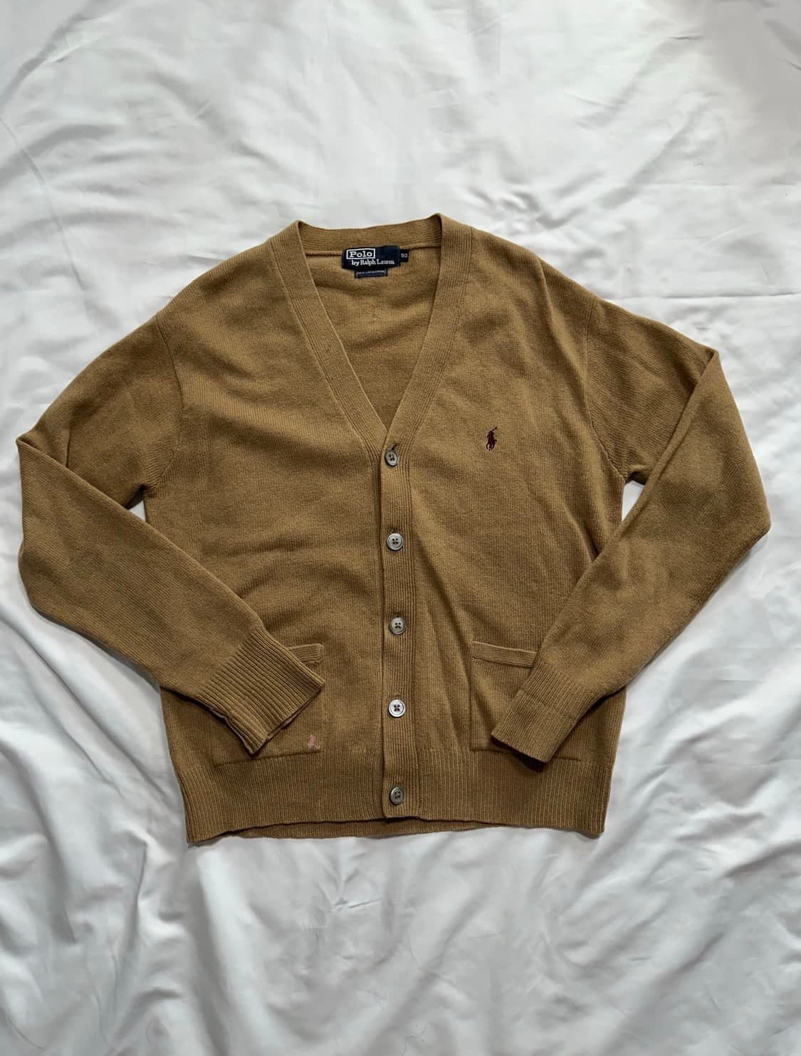 폴로 브라운 가디건 교환 하실분 (빅포니 제품 교환 원해요) 상품이미지1