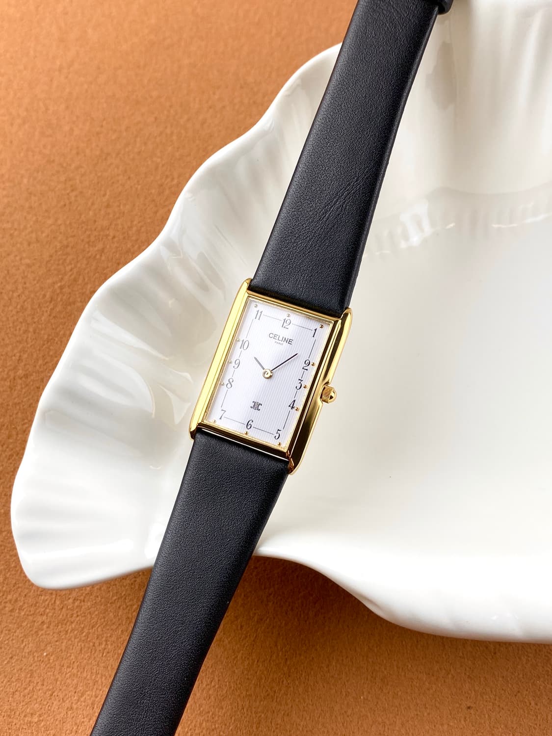 CELINE square gold watch UNISEX 상품이미지3