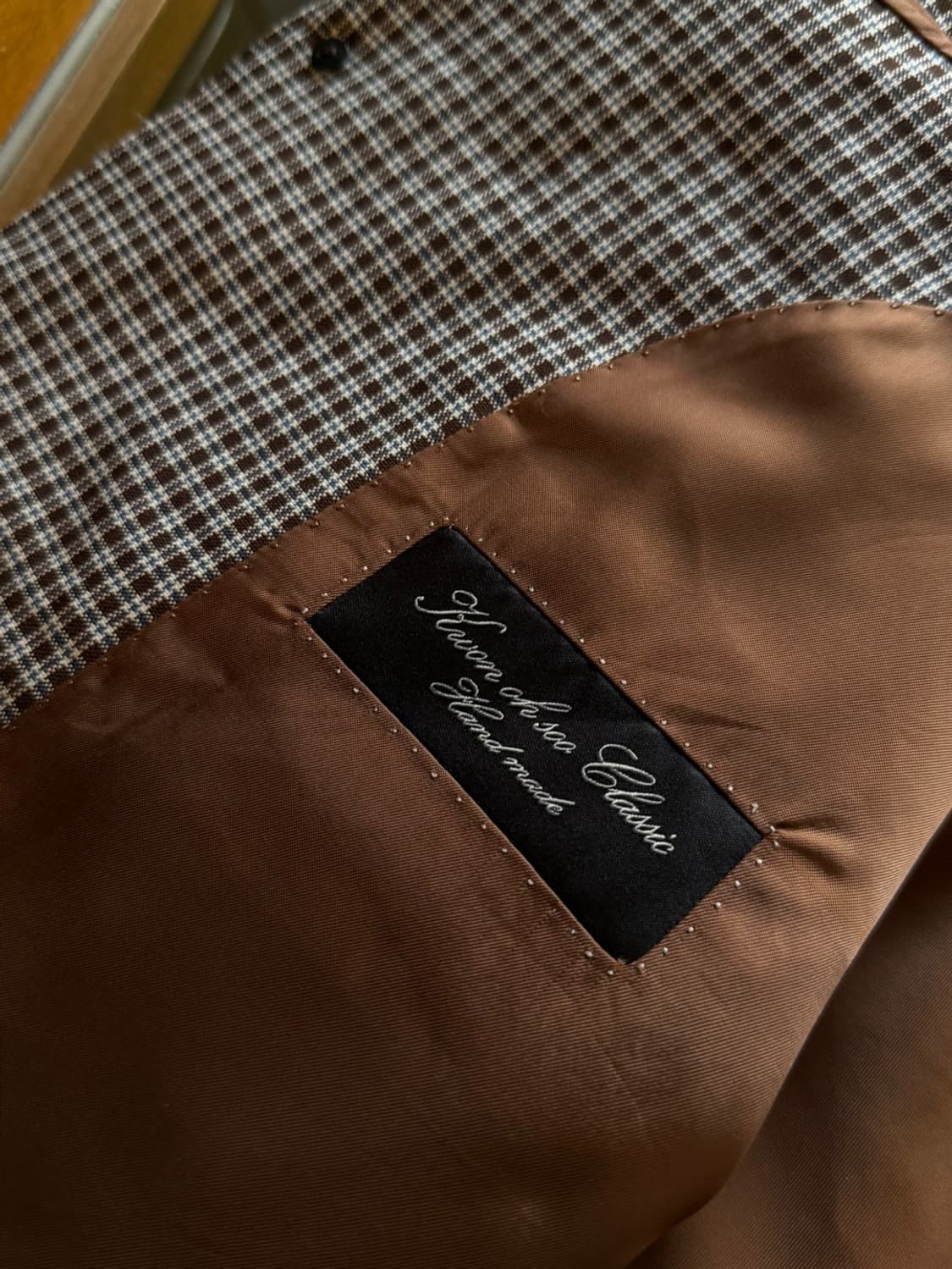 권오수 클래식 핸드메이드 자켓 슬림100 상품이미지7