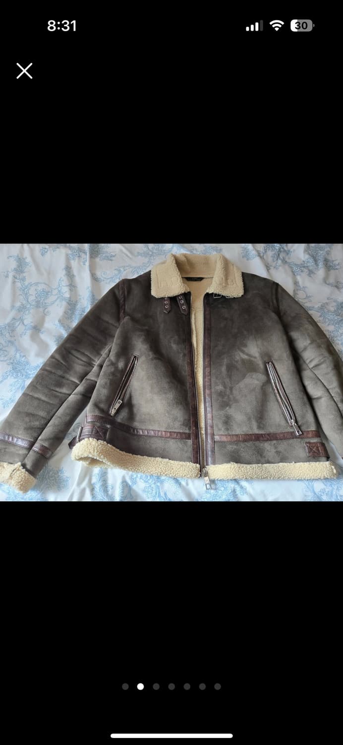 ZARA 무스탕 자켓 XL(44) 상품이미지2