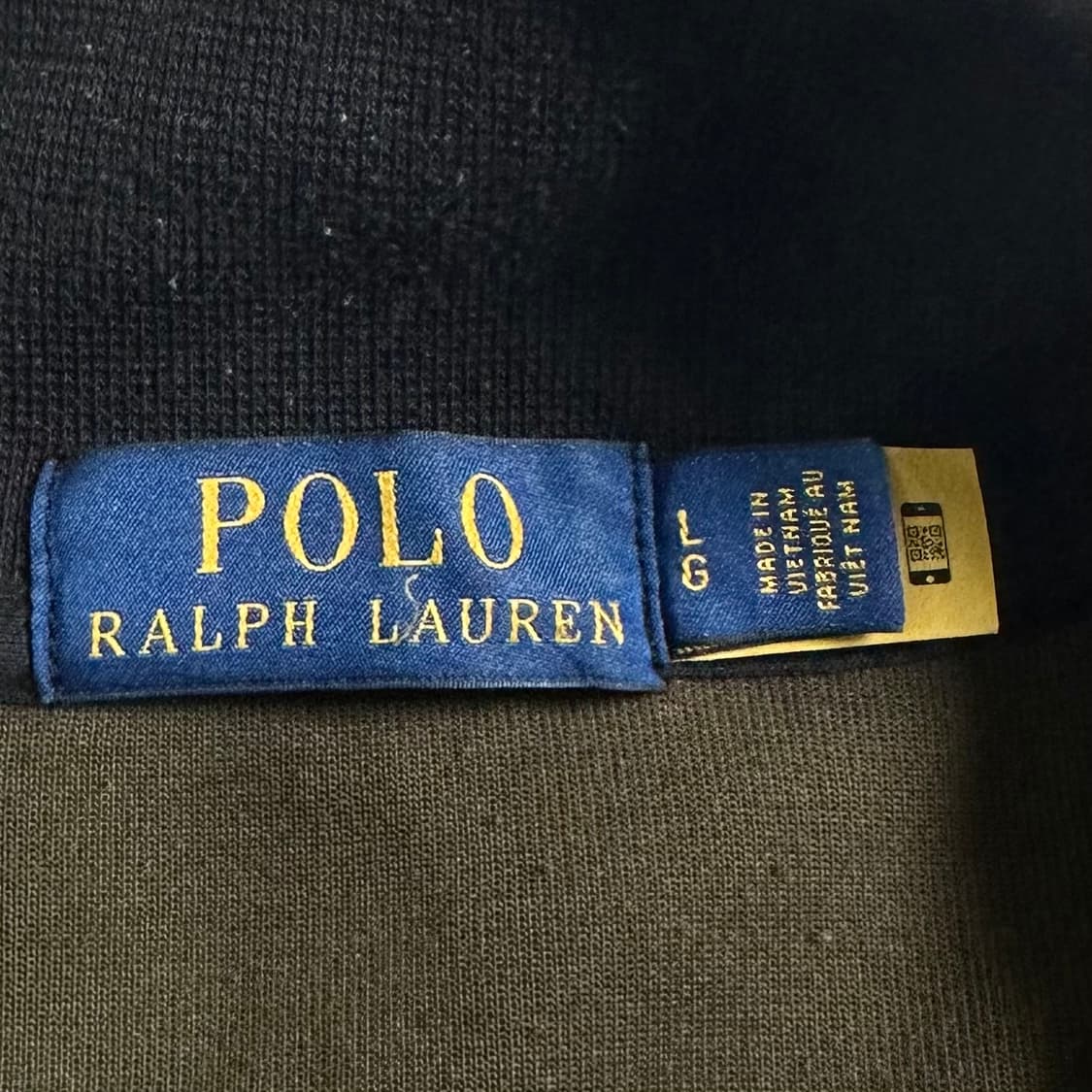 폴로 랄프로렌 컬러블록 스웻 집업 상품이미지5