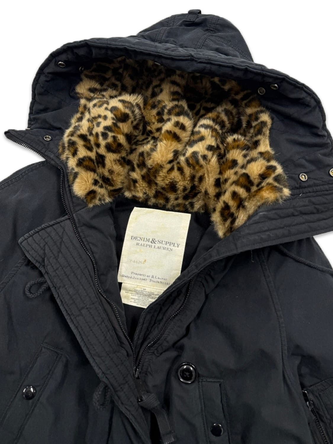빈티지 Denim And Supply Ralph Lauren 호피 패딩 상품이미지4