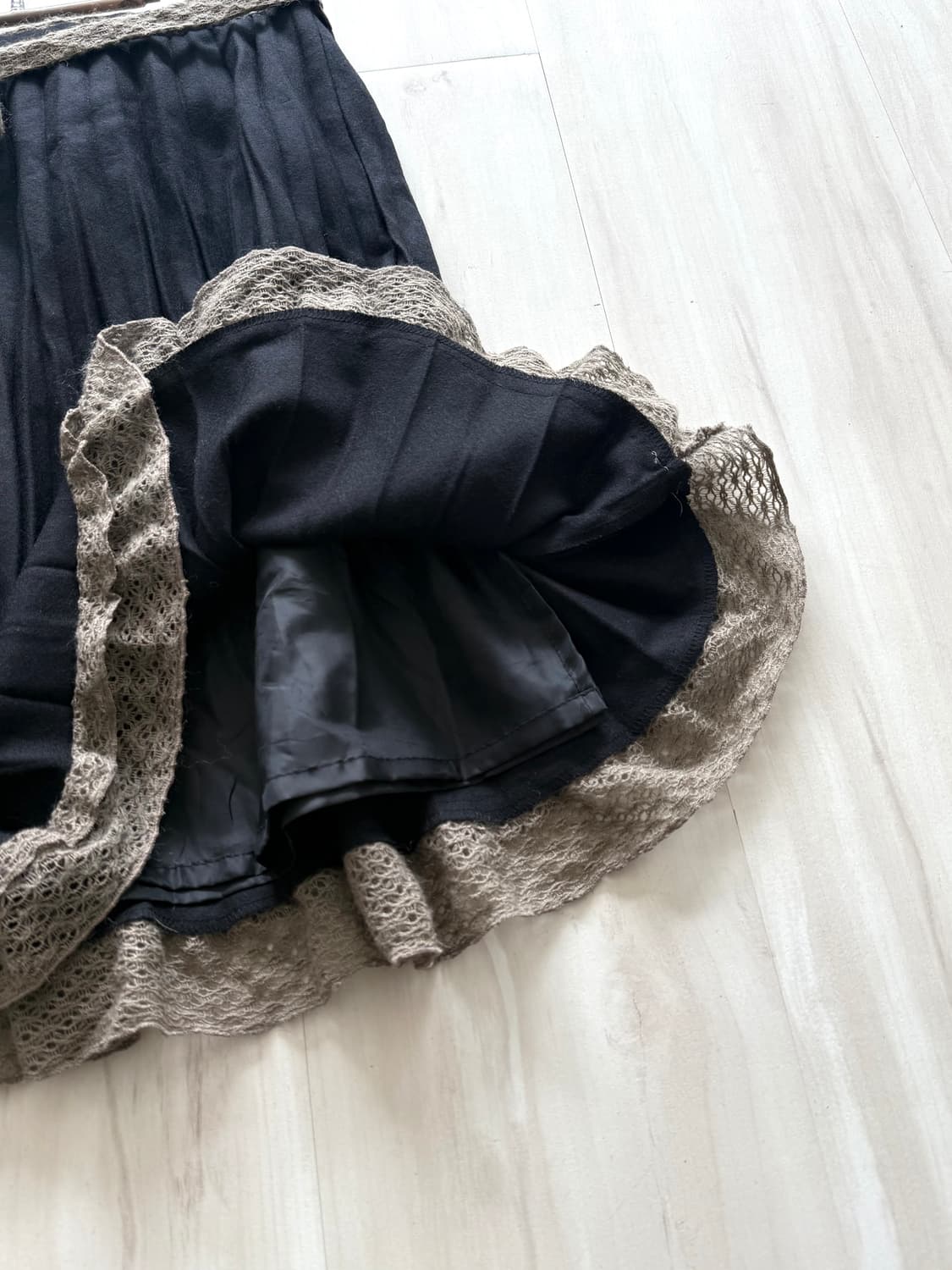 axes femme mute brown knit point black w 상품이미지4