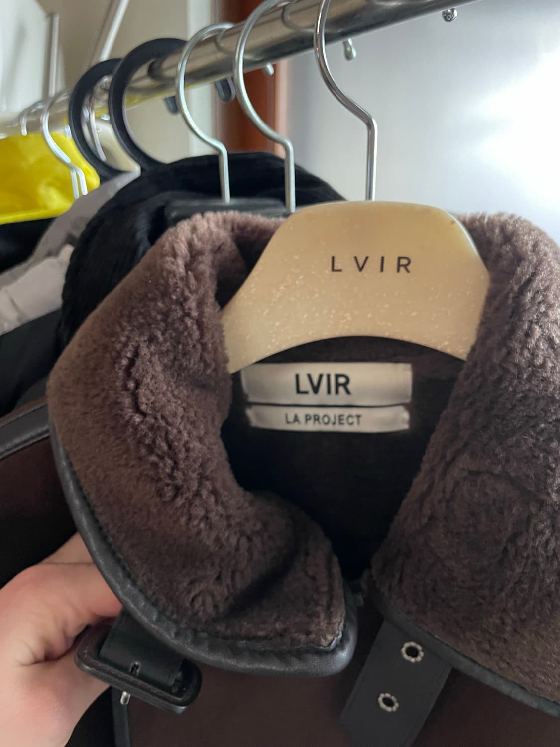 르비에르 포 스웨이드 셔링 코트 상품이미지8