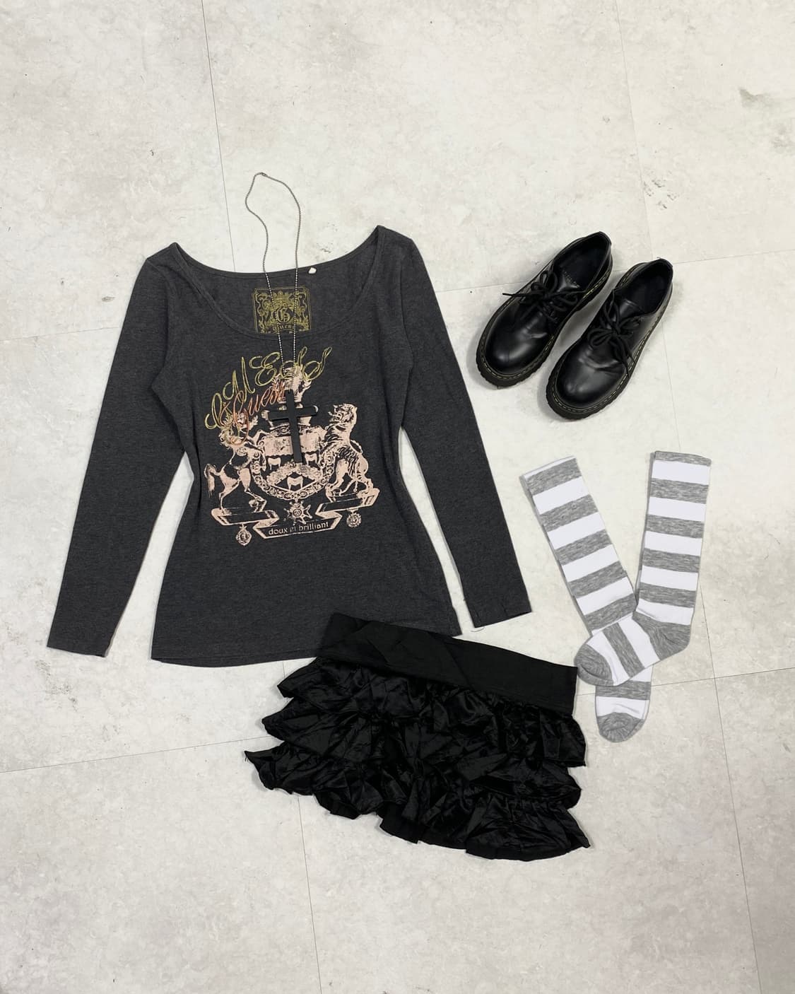 GUESS Crest Long Sleeve 상품이미지4