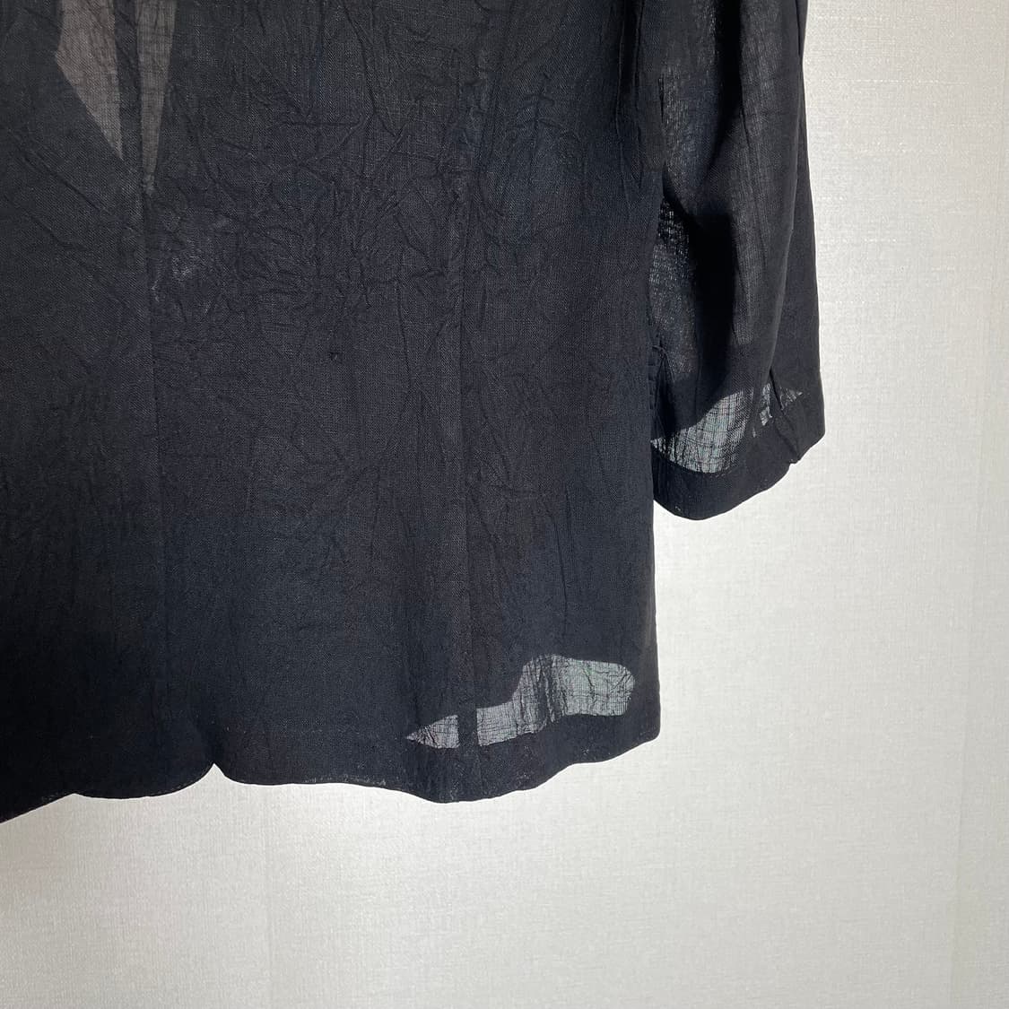 블랙싱글 버튼 레이스 디테일 자켓 상품이미지7