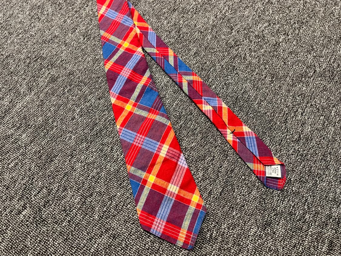 엔지니어드가먼츠 체크패턴 넥타이  상품이미지1