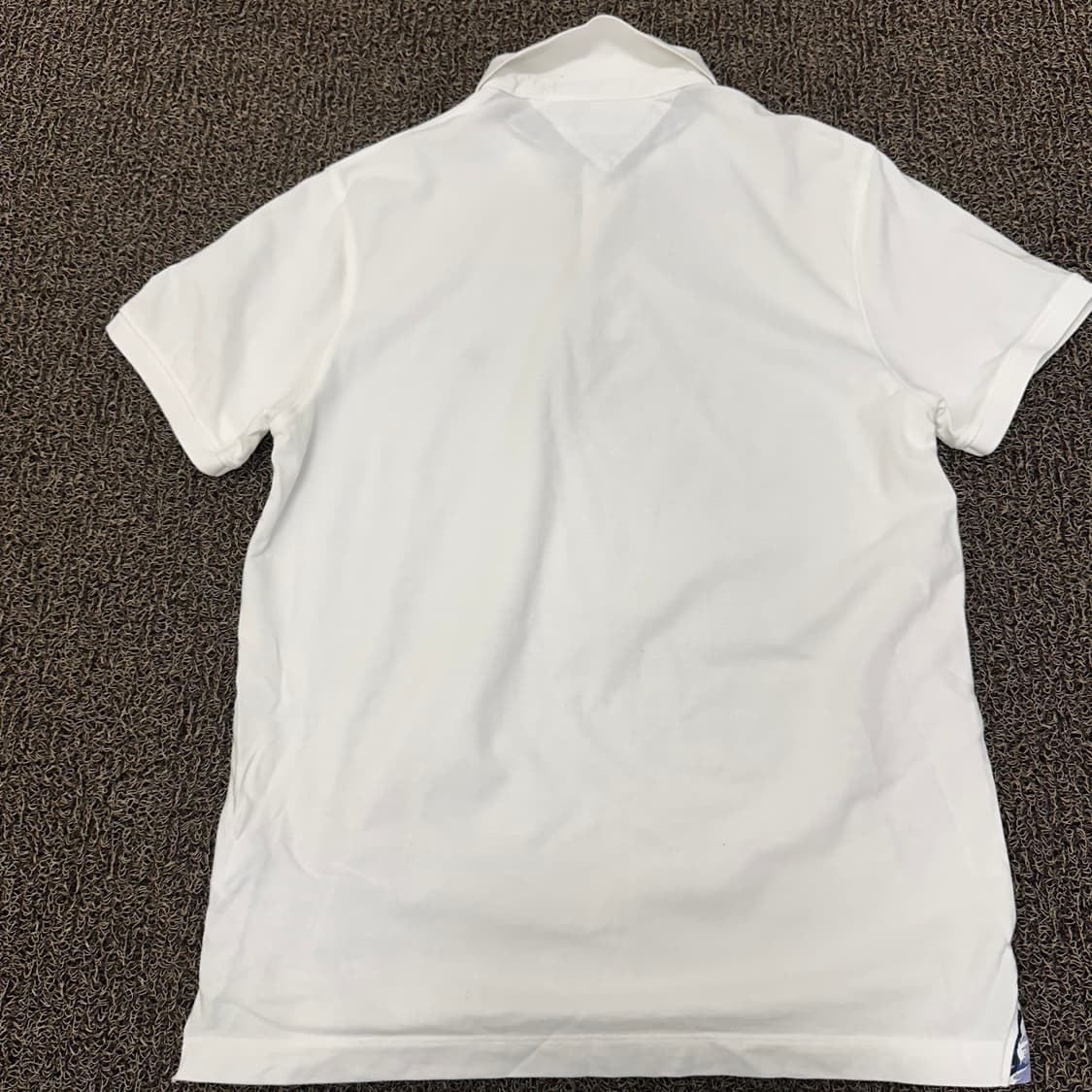 타미힐피거 카라티 반팔티셔츠 화이트 L 상품이미지5