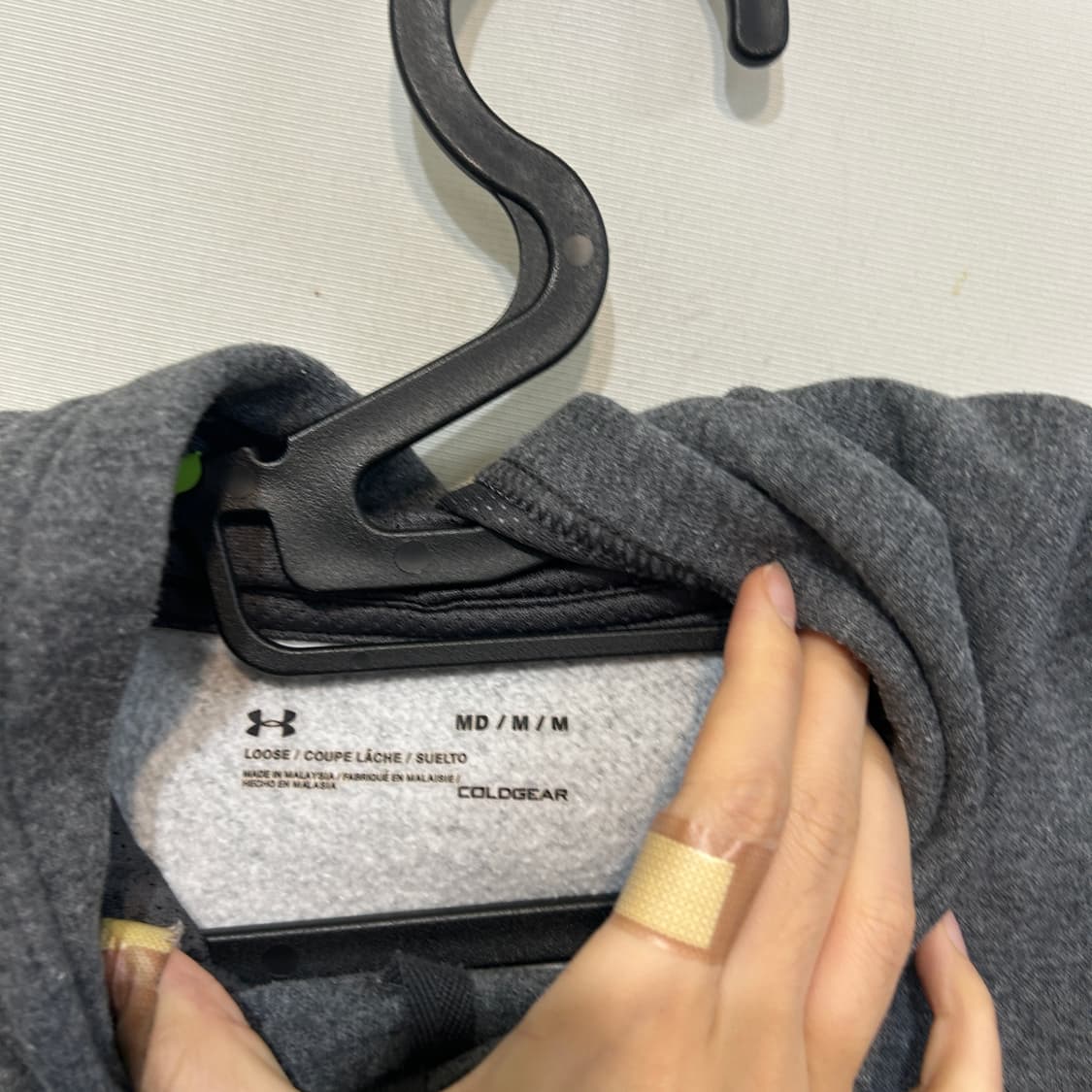 언더아머 남성 후드 티셔츠 M 상품이미지4