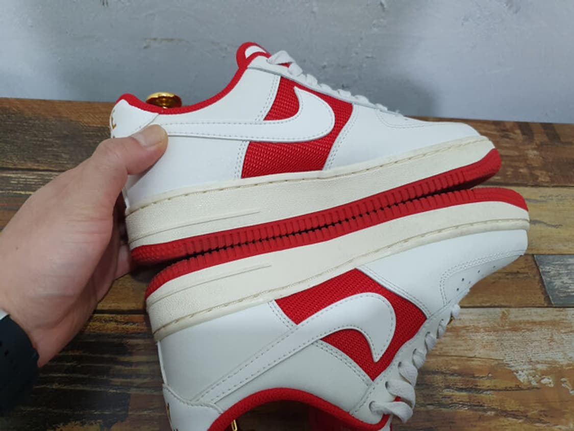 NIKE 에어포스 유니버시티 레드 (225MM) 상품이미지5