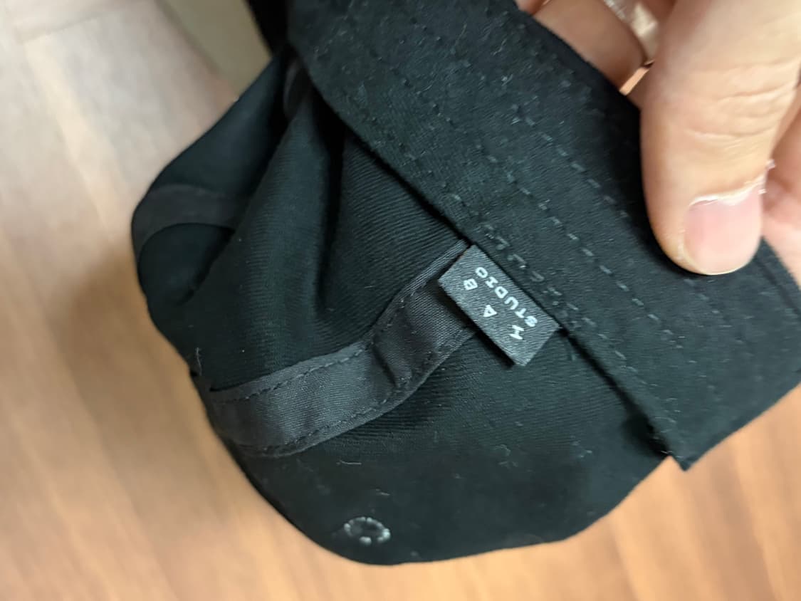 아이앱 스튜디오 캡 블랙 판매 상품이미지4