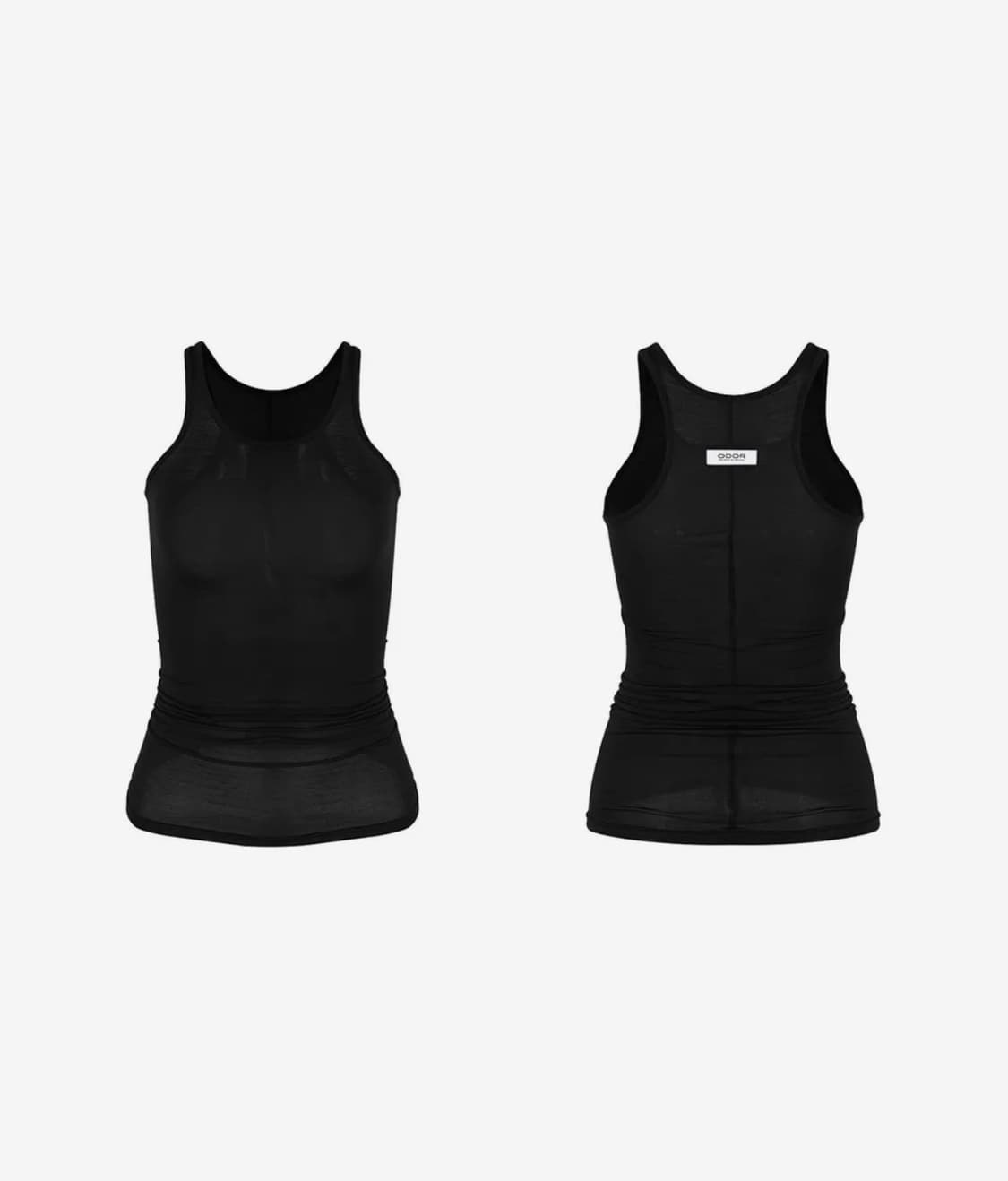 Odor Layered sleeveless black 상품이미지1