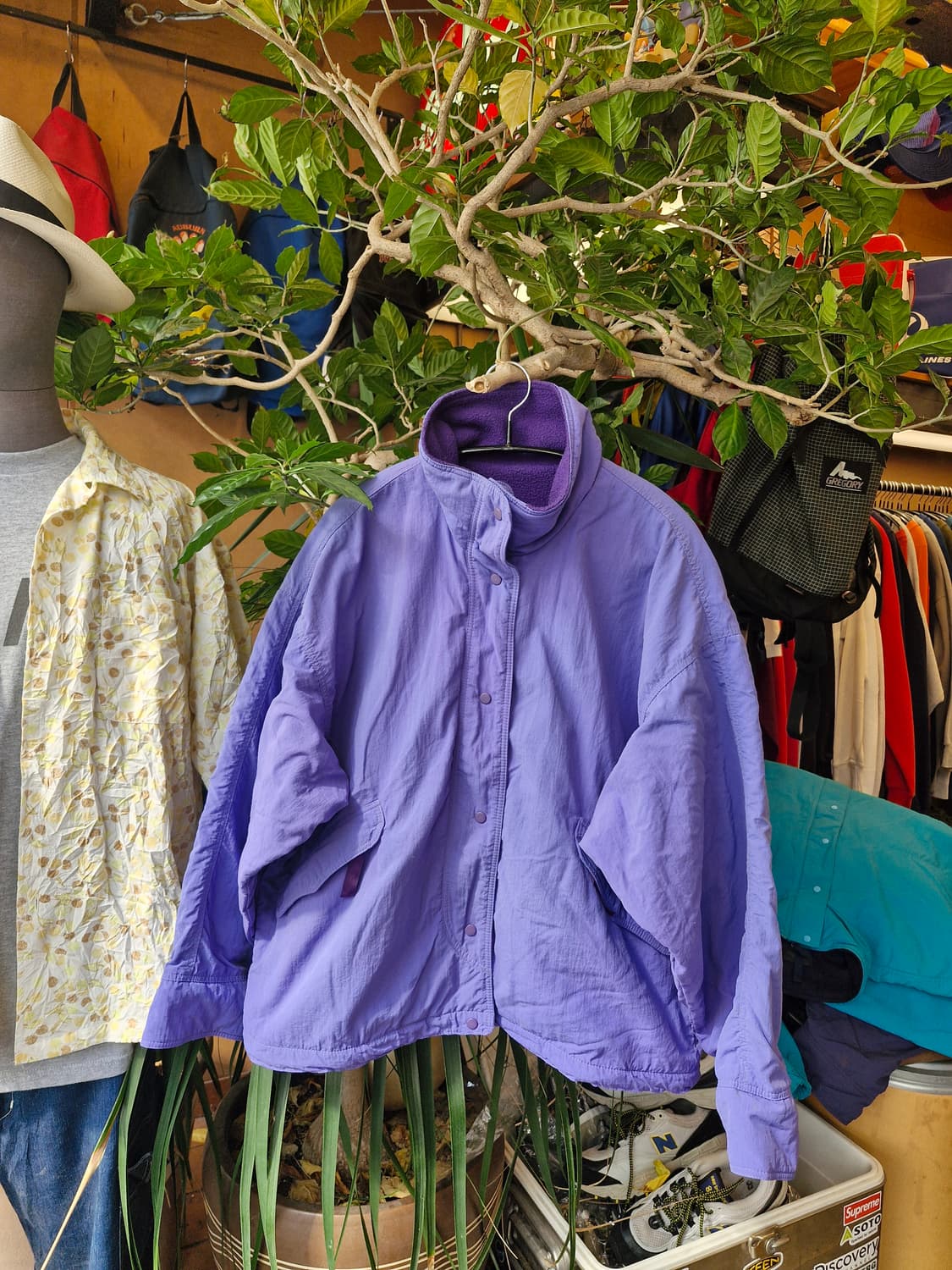 Z-493 파타고니아 캐플린 쉘드 신칠라 봄버 웜업 자켓  상품이미지1