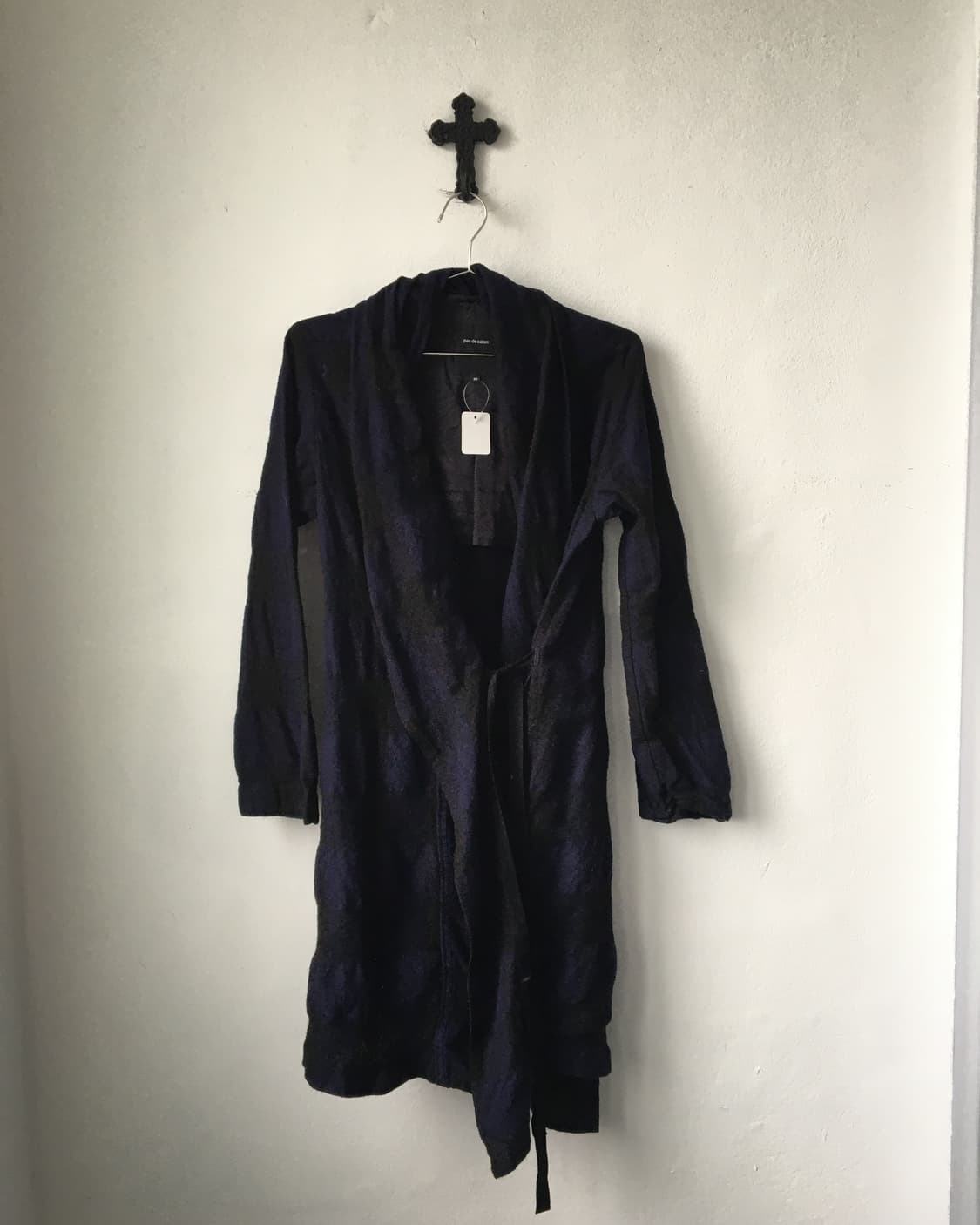 pas de calais check pattern woolen drape 상품이미지2