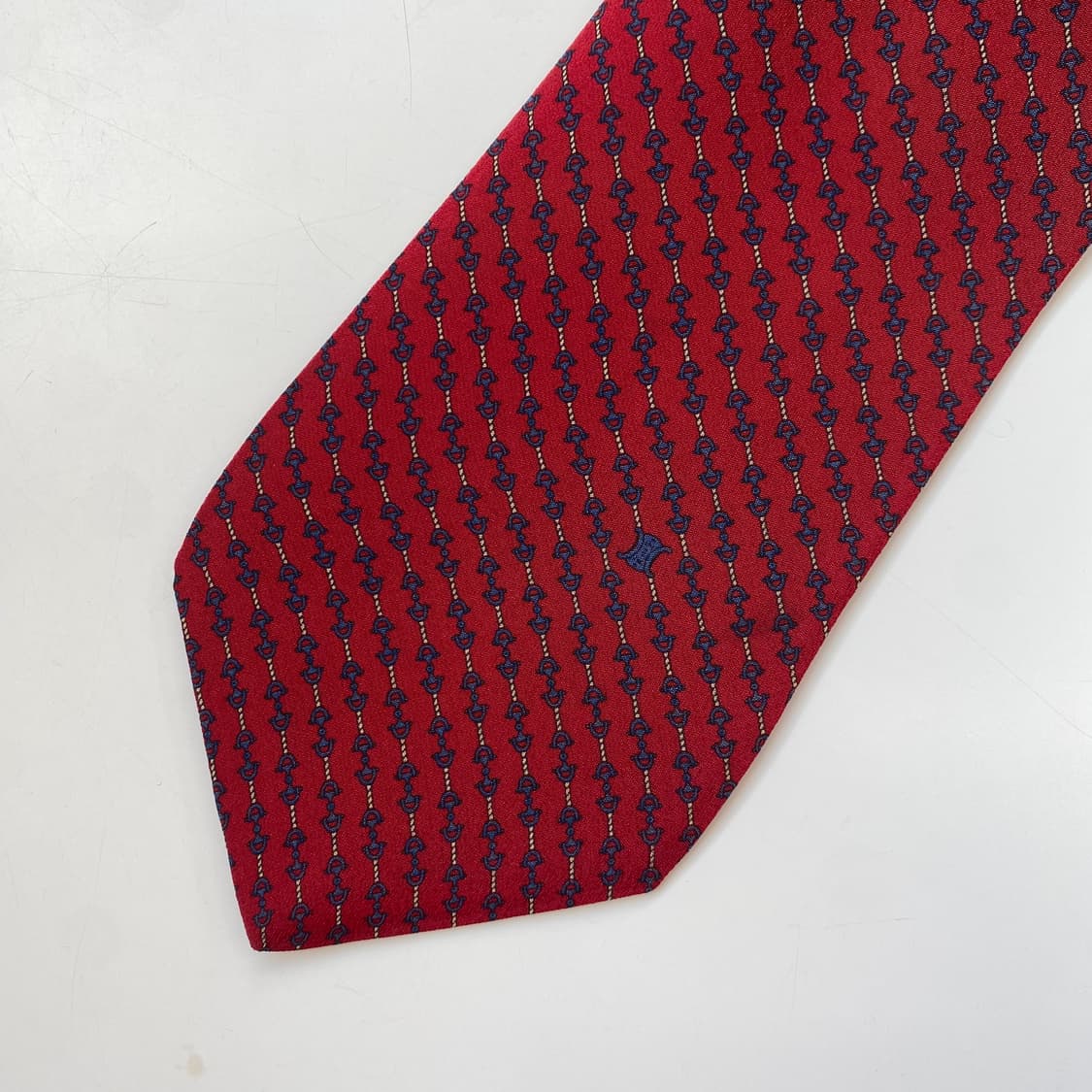 셀린느(celine) 심플로고 명품 정품 넥타이8.6cm 상품이미지6