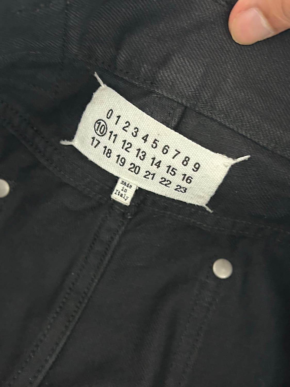 마르지엘라 블랙진 상품이미지4