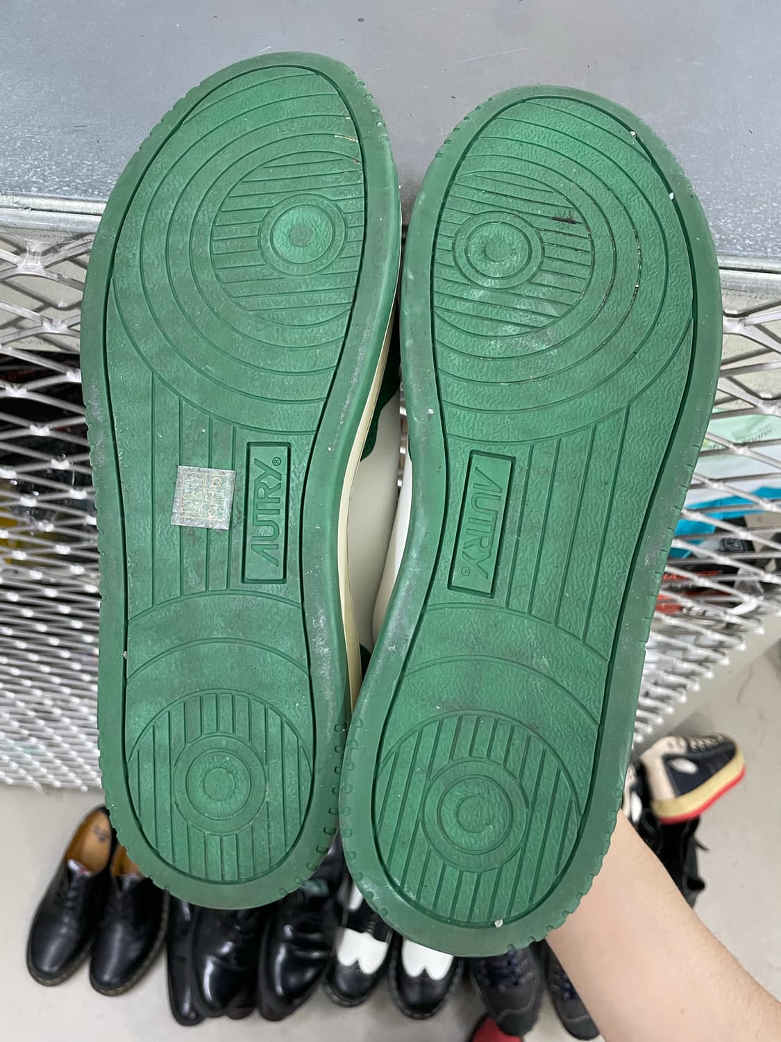 오트리 메달리스트 그린 화이트 44 상품이미지6