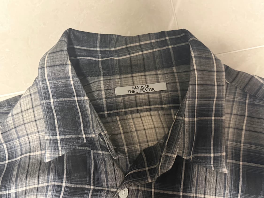 마티스 더 큐레이터 1pk shirts navy ombre 옴브레 셔츠 상품이미지3