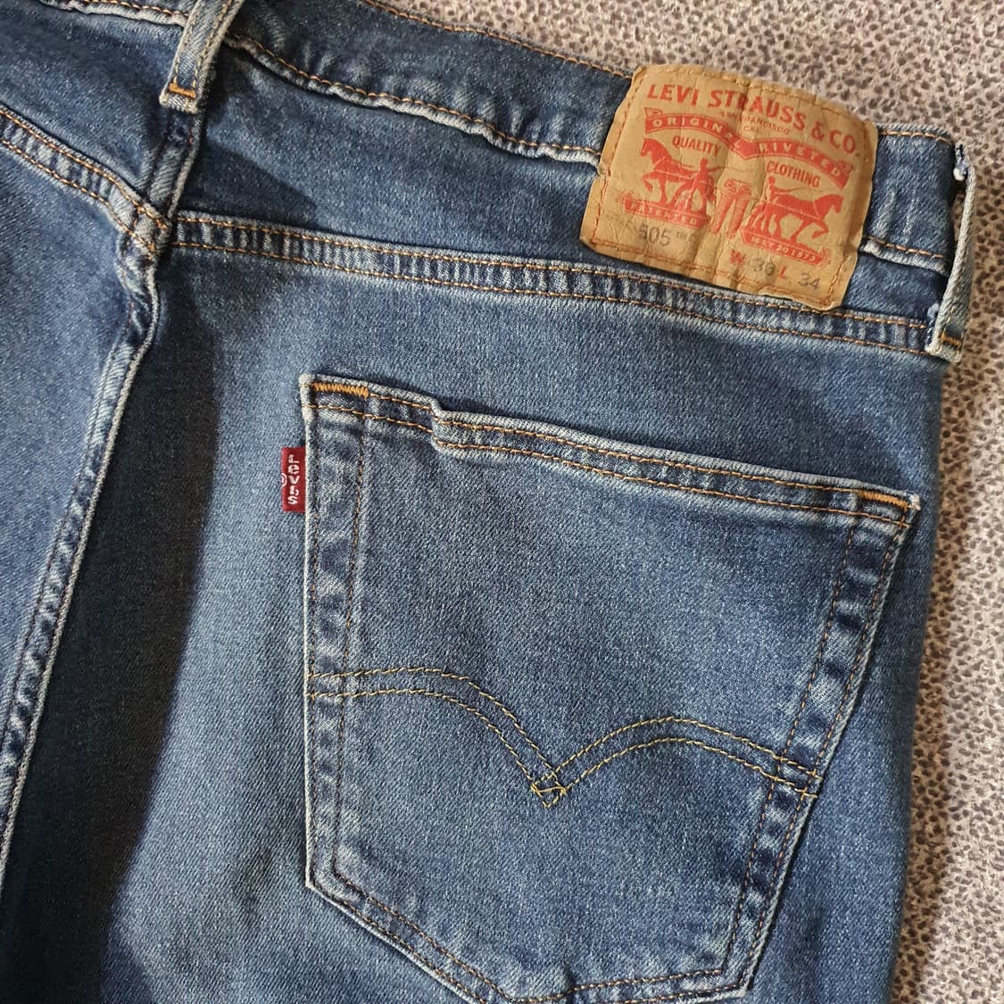 리바이스 505 빈티지 데님 팬츠 No.44 상품이미지8