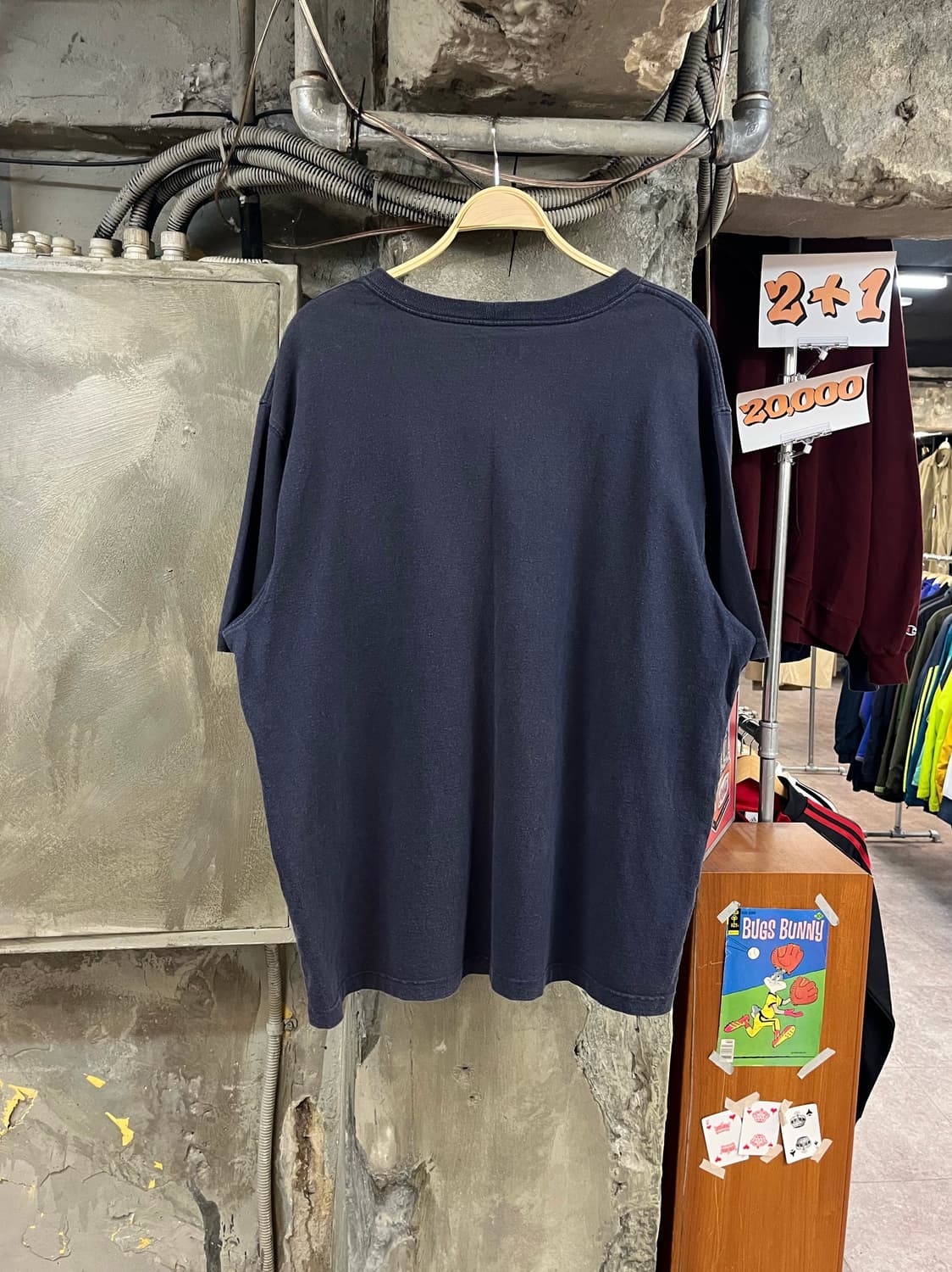 칼하트 루즈핏 포켓 반팔티 네이비 XL #csz3646 상품이미지2