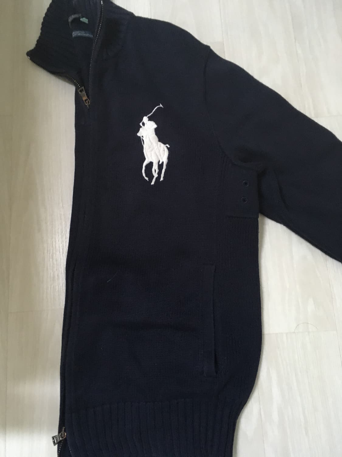 폴로 빅포니 니트집업 상품이미지2