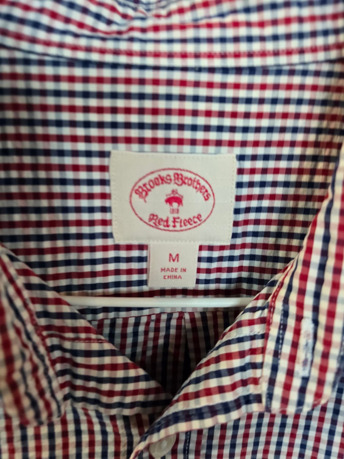 브룩스브라더스 레드 체크 셔츠남방 상품이미지4