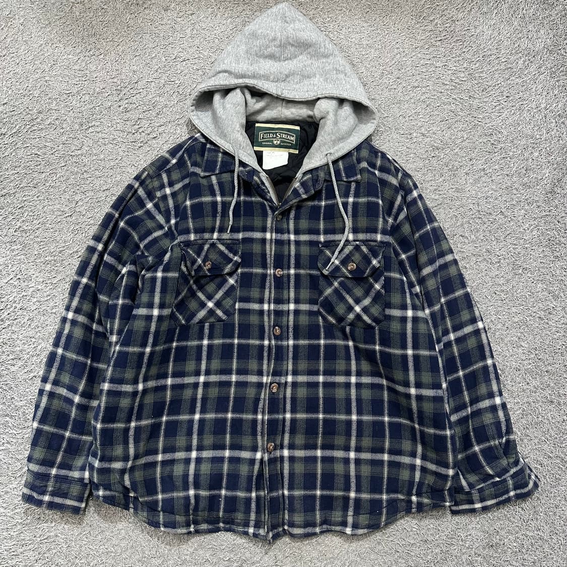 [100] 필드앤스트림 누빔후드점퍼 상품이미지2