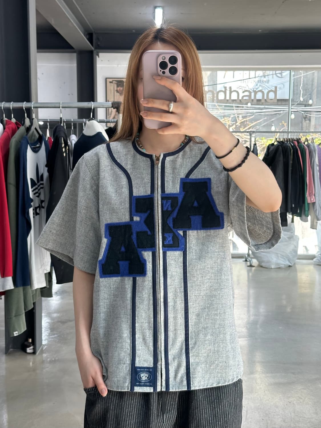 베이프 x Ebbets Fleld Flannels 베이스볼 반팔져지 상품이미지1