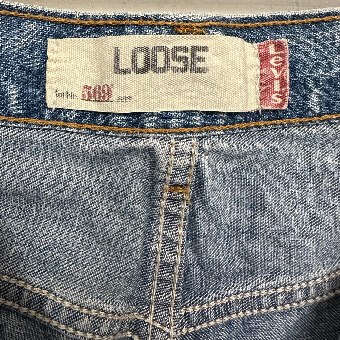 00‘s 리바이스 569 루즈핏 버뮤다 쇼츠 상품이미지6