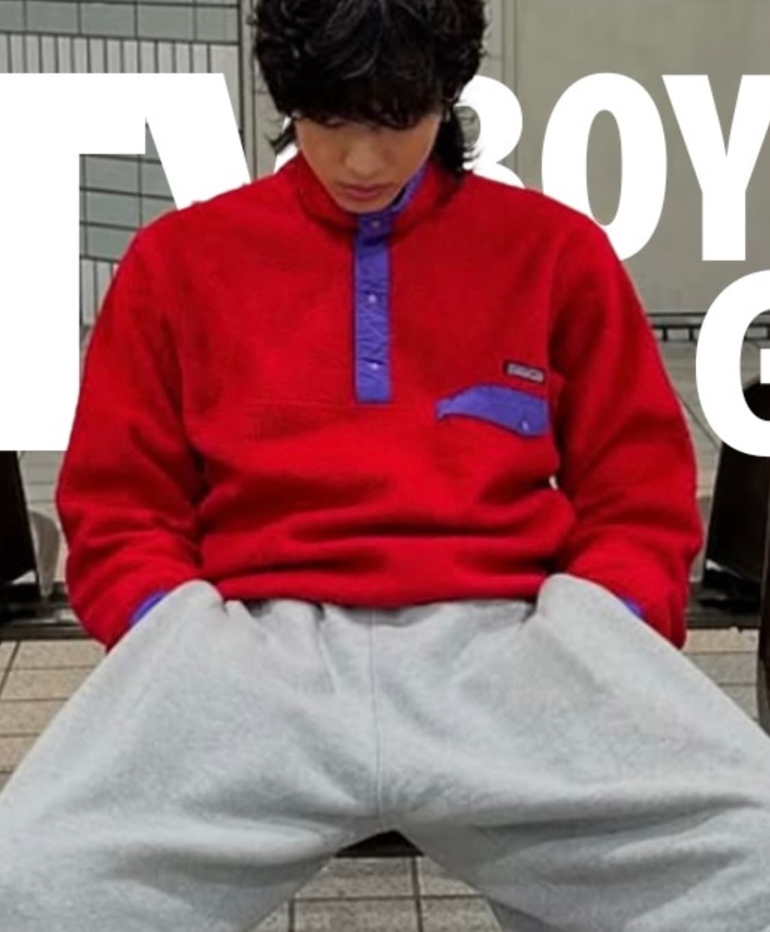 [L] 90s 파타고니아 신칠라 USA 레드 상품이미지1