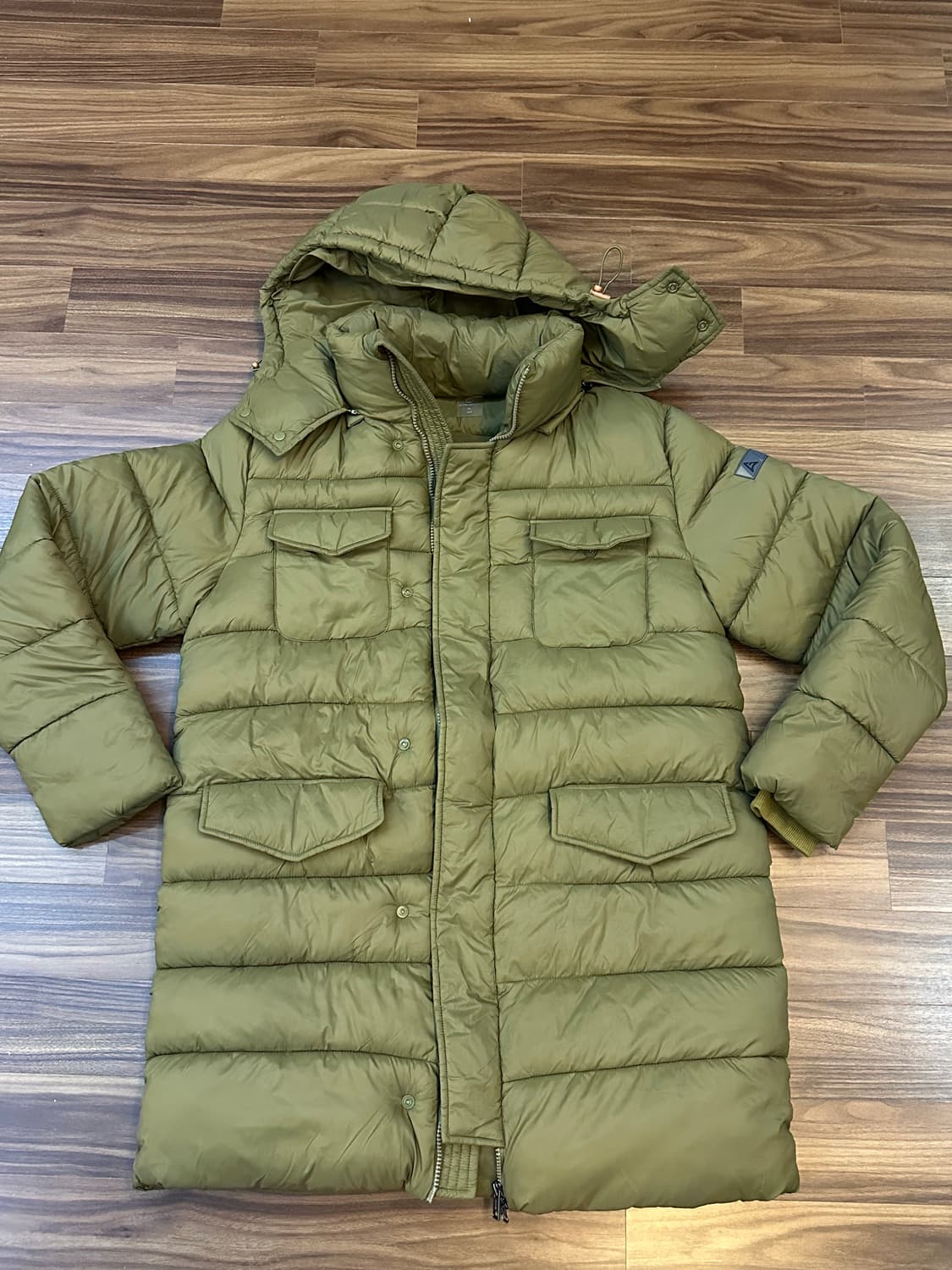 Aias Golf 남성 롱패딩 XL(105) 올리브 상품이미지2