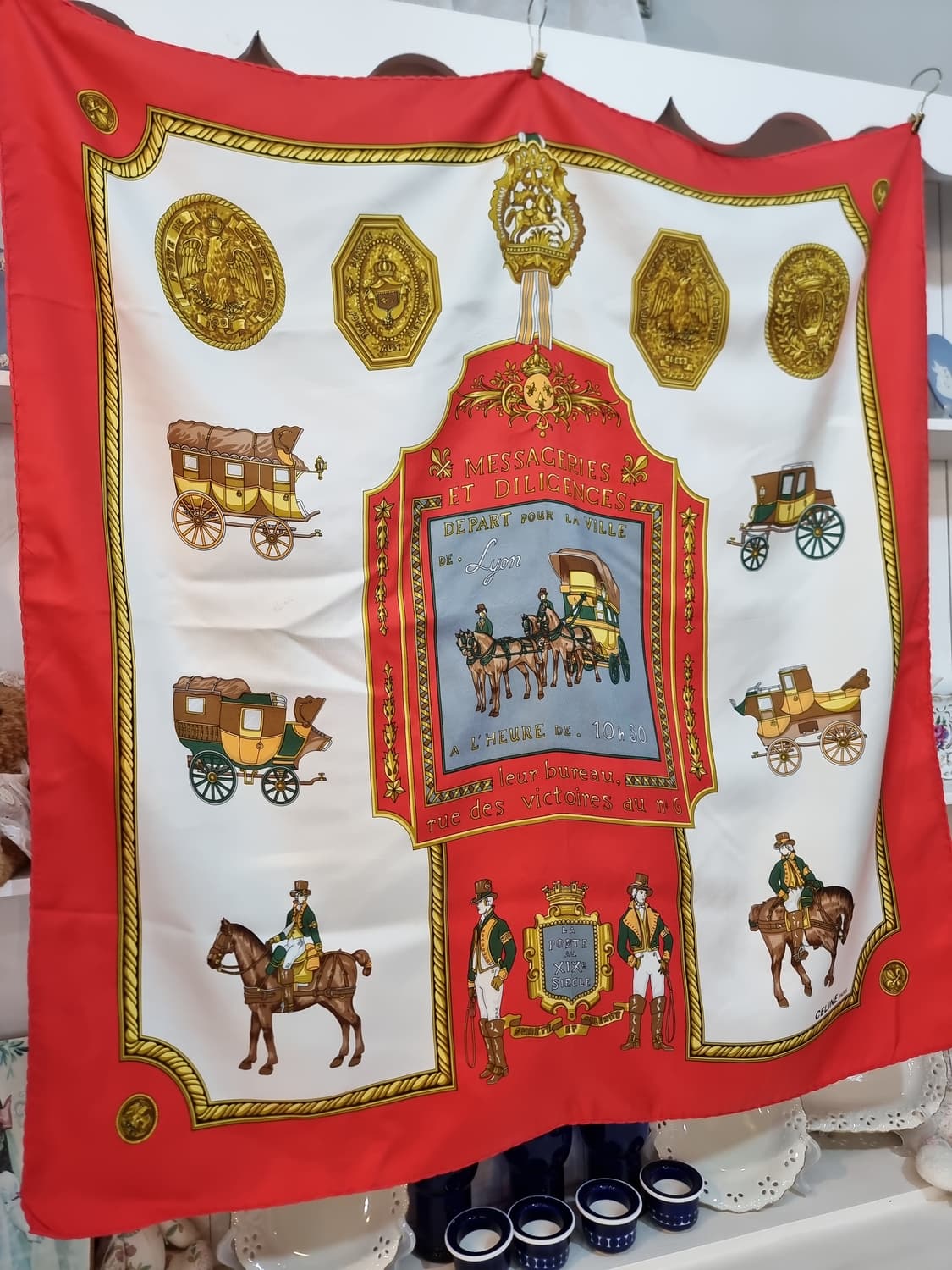 셀린느 빈티지 스카프 상품이미지5